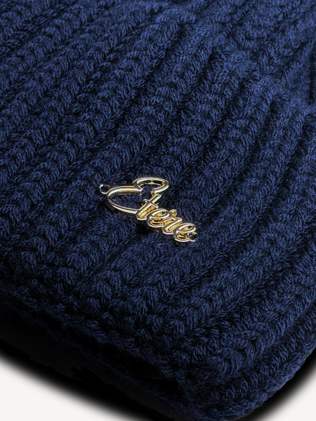 Cuffia donna blu navy