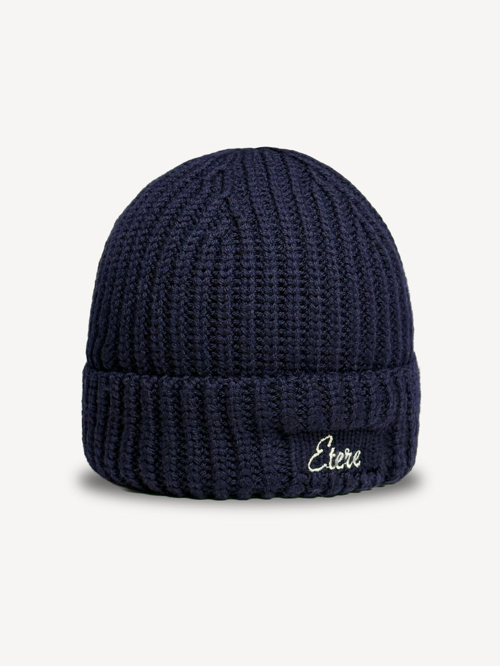 Cuffia uomo blu navy